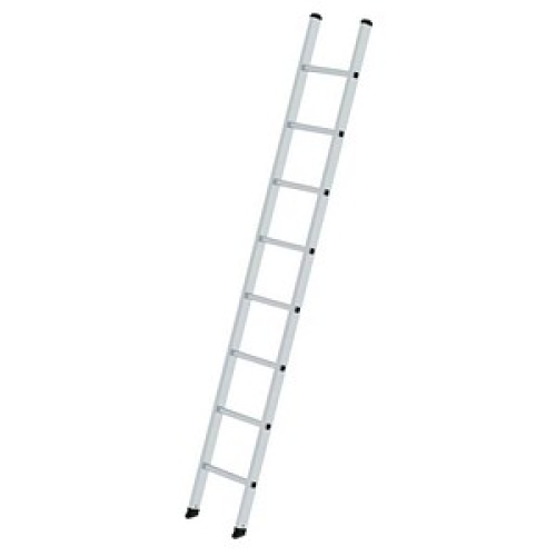 MUNK Anlegeleiter 11149 alu 8 Sprossen, H: 250,0 cm