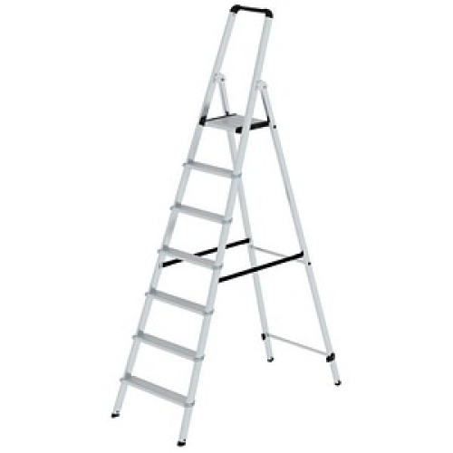 MUNK Stehleiter 11227 alu 7 Stufen, H: 225,0 cm