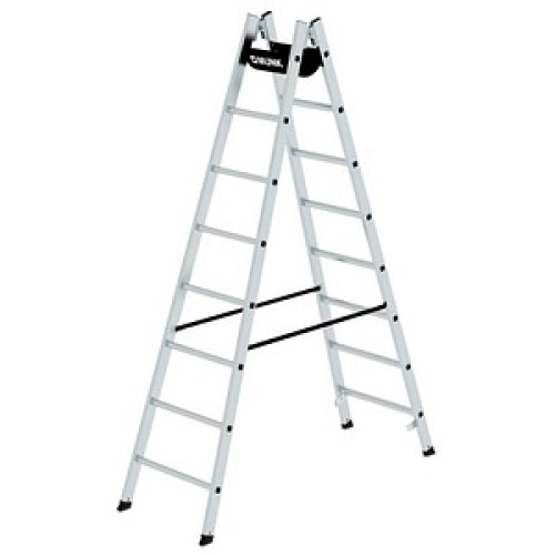 MUNK Gelenkleiter 33016 alu 2x 8 Sprossen, H: 240,0 cm