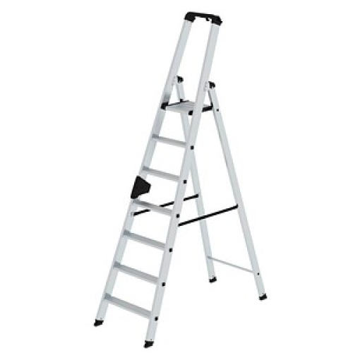 MUNK Stehleiter 40107 alu 7 Stufen, H: 205,0 cm