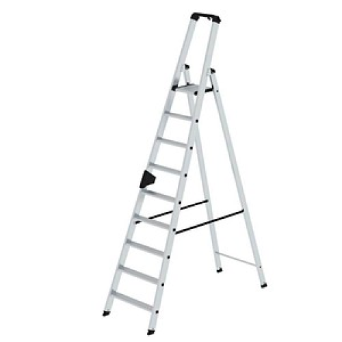 MUNK Stehleiter 40109 alu 9 Stufen, H: 275,0 cm