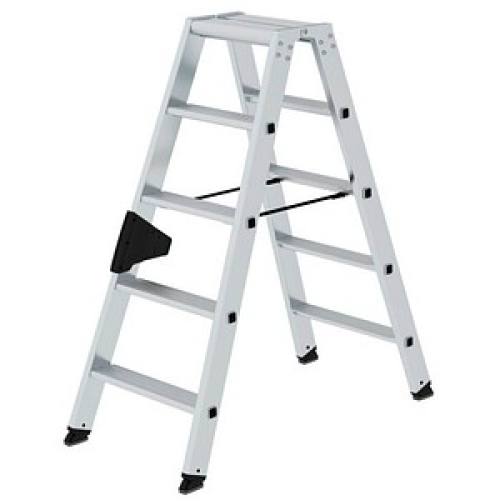 MUNK Gelenkleiter 40210 alu 2x 5 Sprossen, H: 114,0 cm