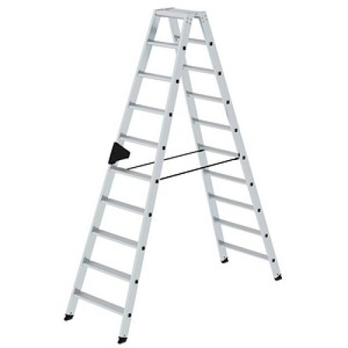 MUNK Gelenkleiter 40220 alu 2x 10 Sprossen, H: 232,0 cm