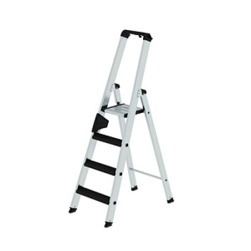 MUNK Stehleiter 42104 alu 4 Stufen, H: 158,0 cm