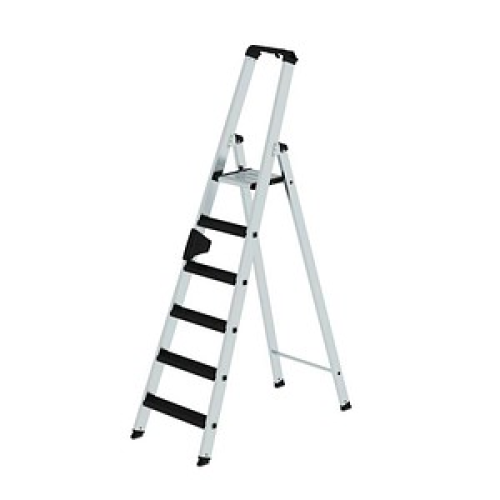 MUNK Stehleiter 42106 alu 6 Stufen, H: 205,0 cm