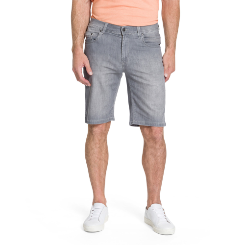 Pioneer Jeans Shorts Finn Regular Fit grey stonewash