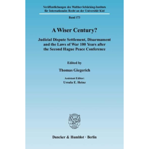 Thomas Giegerich Ursula E. Heinz - A Wiser Century?