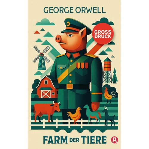 Orwell George - Farm der Tiere. Ein Märchen. George Orwell (Großdruck)