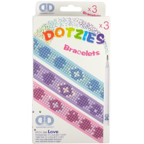 Dotzies - Diamond Painting Armbänder Herz