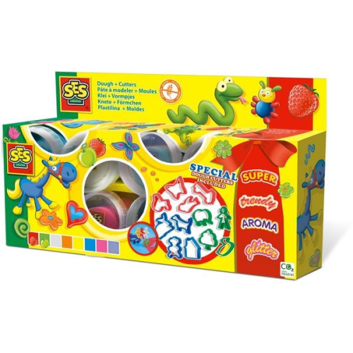 SES Creative - Knetset 8 Farben plus Formen