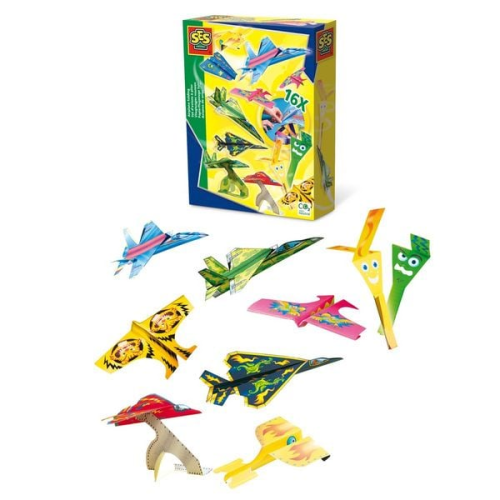 SES Creative - Papierflugzeuge falten