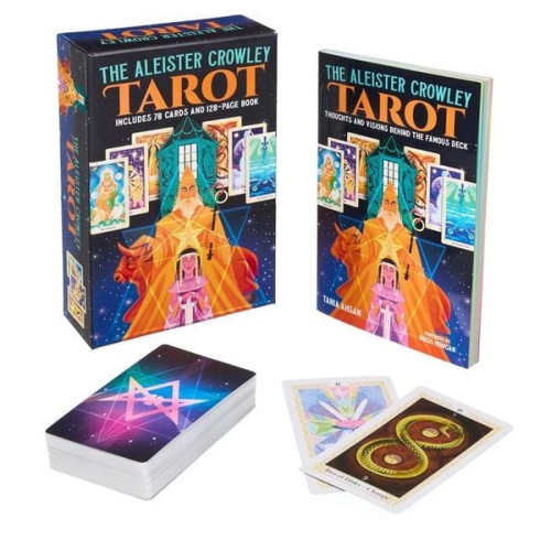 Tania Ahsan Aleister Crowley - The Aleister Crowley Tarot Book & Card Deck: Includes a 78-Card Deck and a 128-Page Illustrated Book