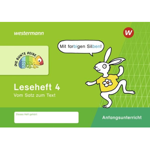 DIE BUNTE REIHE - Deutsch. Leseheft 4 - Silbenausgabe