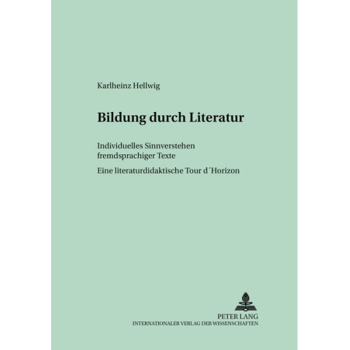 Cornlia Best-Hellwig - Bildung durch Literatur