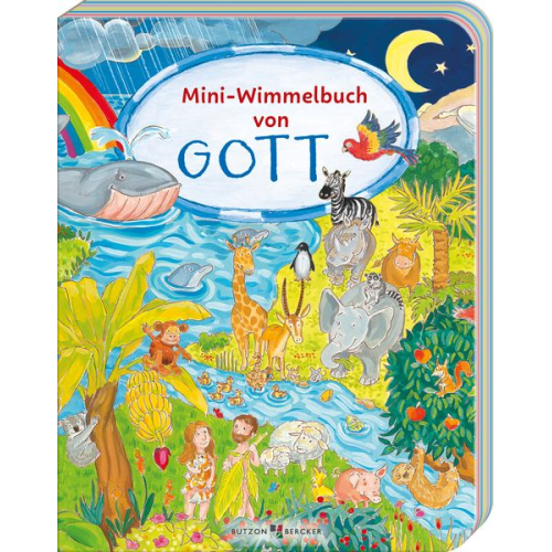 Vera Lörks - Mini-Wimmelbuch von Gott