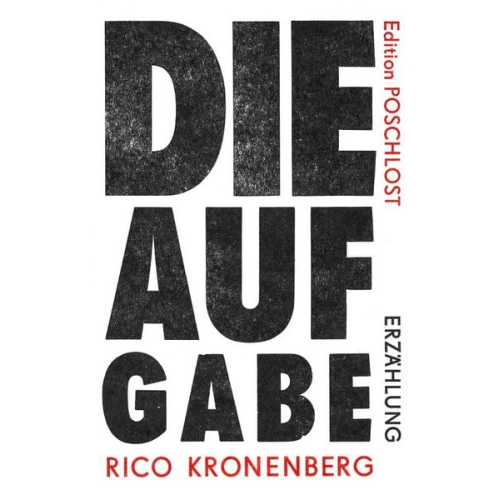 Rico Kronenberg - Die Aufgabe: Eine Erzählung