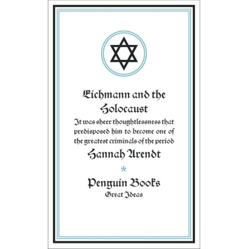 Hannah Arendt - Eichmann and the Holocaust