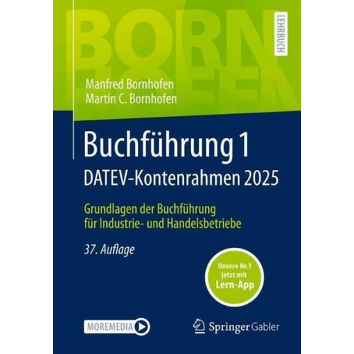 Manfred Bornhofen Martin C. Bornhofen - Buchführung 1 DATEV-Kontenrahmen 2025