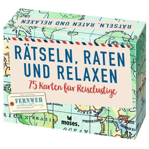 Moses. - Rätseln, Raten und Relaxen: 75 Karten für Reiselustige