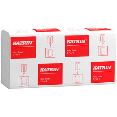KATRIN Papierhandtücher 343275 CLASSIC Lagen-Falzung 2-lagig 2.250 Tücher