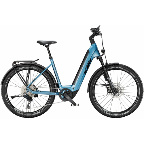 KTM MACINA AERA 871 LFC ABS, 11 Gang Kettenschaltung, Unisexfahrrad, Deep, Modell 2025, 27,5 Zoll 51 cm steel blue (black)