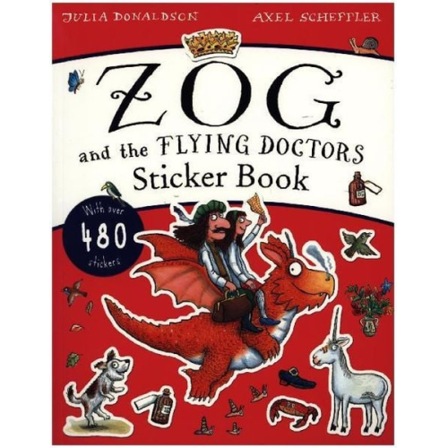 Julia Donaldson - The Zog and the Flying Doctors Sticker Book (PB)