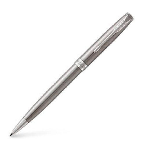 PARKER Kugelschreiber Sonnet silber, Schreibfarbe: schwarz, 1 St.