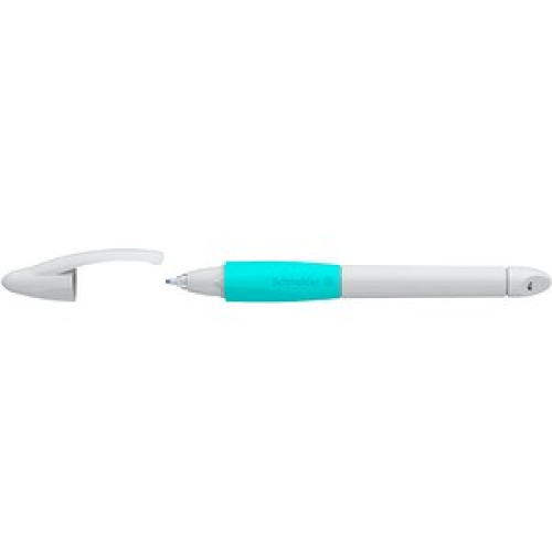 Schneider Base Ball Tintenroller hellgrau-türkis 0,6 mm, Schreibfarbe: blau, 1 St.