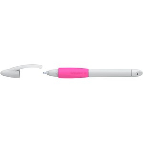 Schneider Base Ball Tintenroller hellgrau-pink 0,6 mm, Schreibfarbe: blau, 1 St.