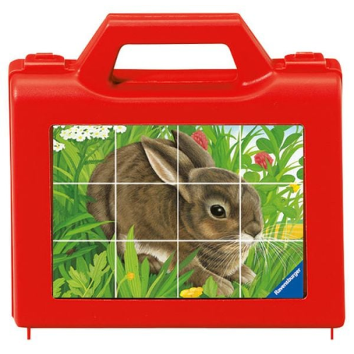 Würfelpuzzle Ravensburger Tiere 12 Teile