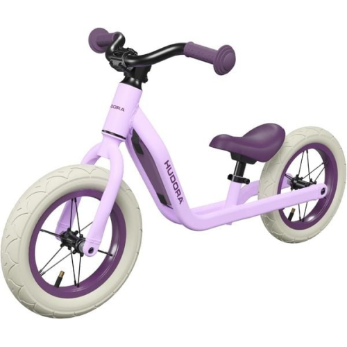 HUDORA 10931 - Laufrad Explory 12 lavender, für Kinder von 90-110 cm, Sitzhöhe: 27-37,5 cm