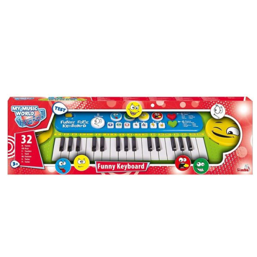 Simba 106834250 - My Music World, Funny Keyboard, Musikinstrument, Tasteninstrument