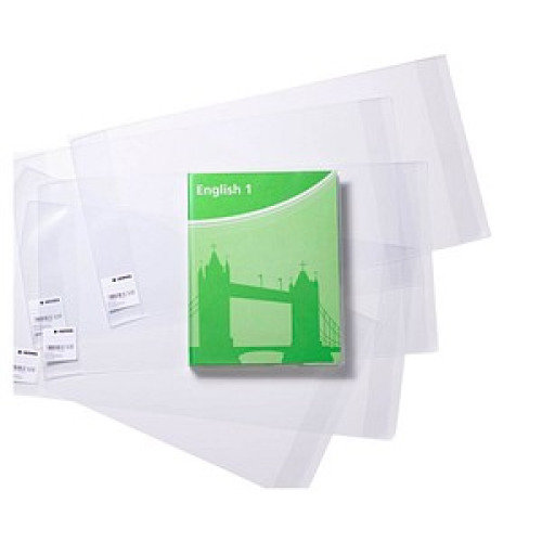 HERMA Buchumschlag BASIC transparent 54,0 x 27,0