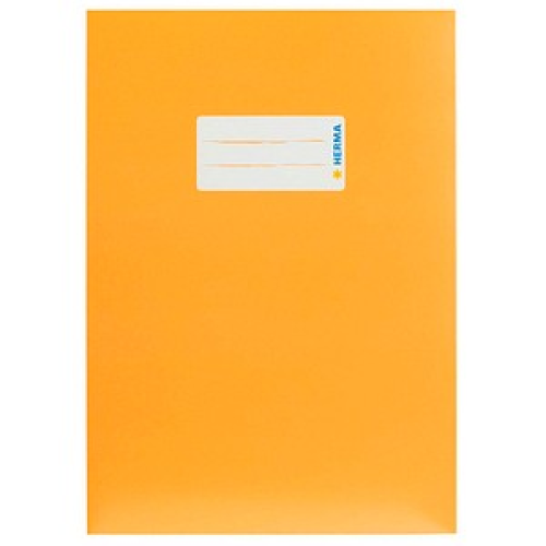 HERMA Heftumschlag orange Papier A5
