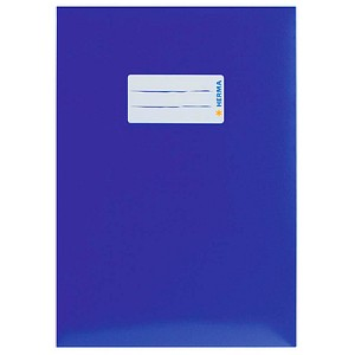 HERMA Heftumschlag dunkelblau Papier A5