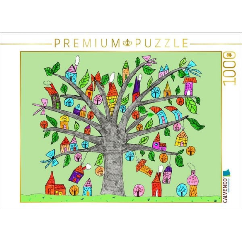 CALVENDO Puzzle Fantasiebaum | 1000 Teile Lege-Größe 64x48cm Foto-Puzzle für glückliche Stunden