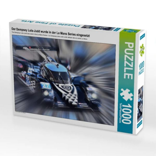 CALVENDO Puzzle Der Dempsey Lola-Judd wurde in der Le Mans Series eingesetzt | 1000 Teile Lege-Größe 64x48cm Foto-Puzzle für glückliche Stunden