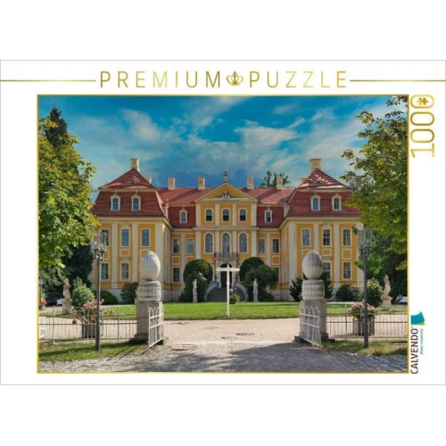 CALVENDO Puzzle Barockschloss Rammenau | 1000 Teile Lege-Größe 64x48cm Foto-Puzzle für glückliche Stunden