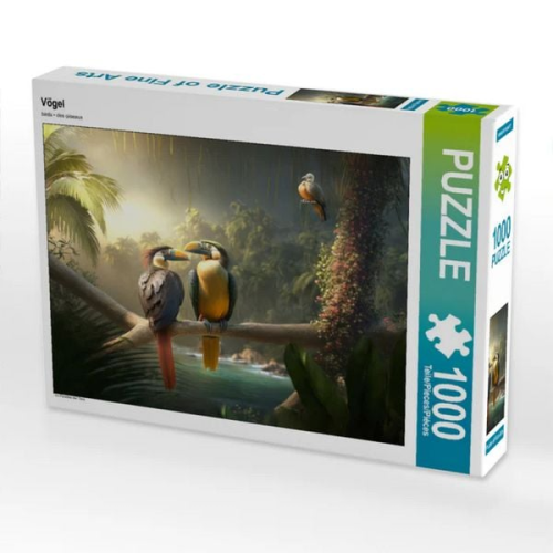 CALVENDO Puzzle Vögel | 1000 Teile Lege-Größe 64x48cm Foto-Puzzle für glückliche Stunden