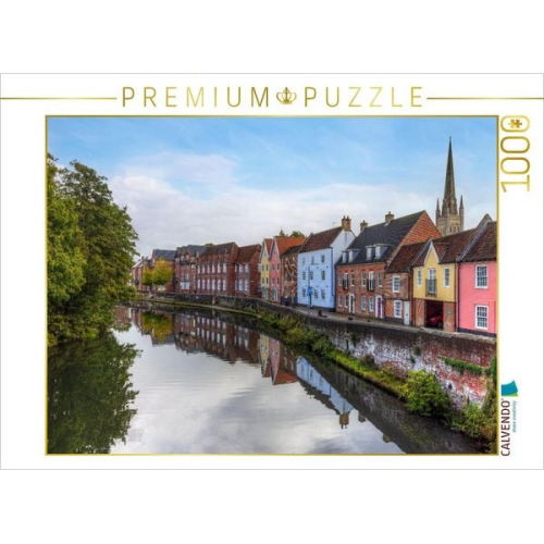 CALVENDO Puzzle Norwich | 1000 Teile Lege-Größe 64x48cm Foto-Puzzle für glückliche Stunden
