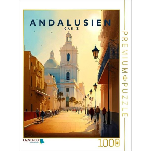 CALVENDO Puzzle Cadiz | 1000 Teile Lege-Größe 64x48cm Foto-Puzzle für glückliche Stunden