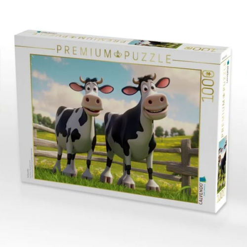 CALVENDO Puzzle Kuhwunder | 1000 Teile Lege-Größe 64x48cm Foto-Puzzle für glückliche Stunden