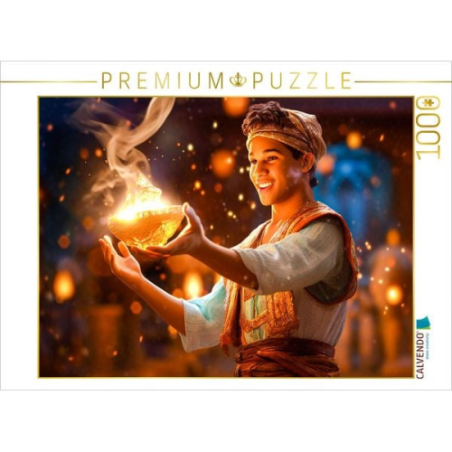 CALVENDO Puzzle Aladin und die Wunderlampe | 1000 Teile Lege-Größe 64x48cm Foto-Puzzle für glückliche Stunden