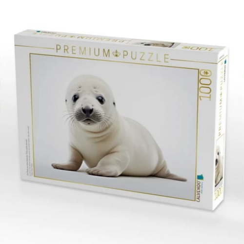 CALVENDO Puzzle Ein Motiv aus dem Kalender "Only white animals" | 1000 Teile Lege-Größe 64x48cm Foto-Puzzle für glückliche Stunden