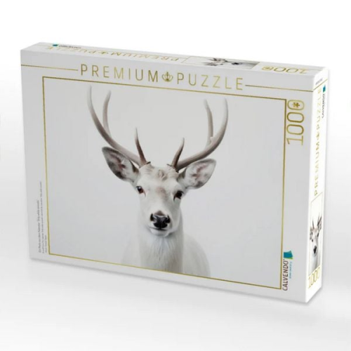 CALVENDO Puzzle Ein Motiv aus dem Kalender "Only white animals" | 1000 Teile Lege-Größe 64x48cm Foto-Puzzle für glückliche Stunden