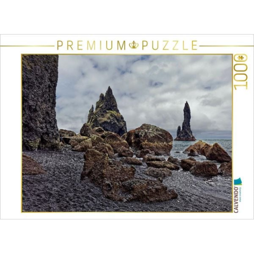 CALVENDO Puzzle Reynisdrangar | 1000 Teile Lege-Größe 64x48cm Foto-Puzzle für glückliche Stunden