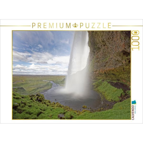 CALVENDO Puzzle Seljalandsfoss | 1000 Teile Lege-Größe 64x48cm Foto-Puzzle für glückliche Stunden