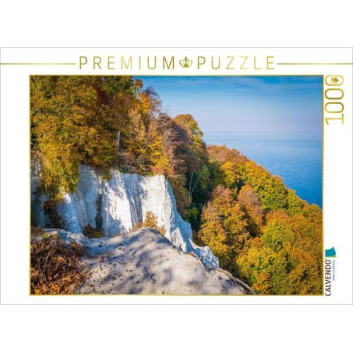 CALVENDO Puzzle Blick vom Königsstuhl | 1000 Teile Lege-Größe 64x48cm Foto-Puzzle für glückliche Stunden