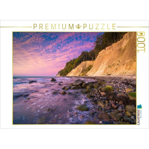 CALVENDO Puzzle Morgendämmerung an der Kreideküste | 1000 Teile Lege-Größe 64x48cm Foto-Puzzle für glückliche Stunden