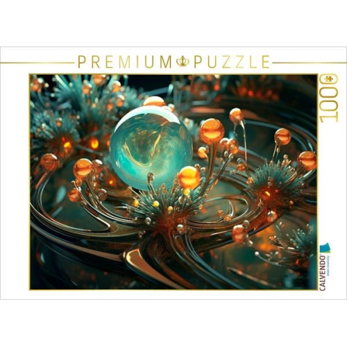 CALVENDO Puzzle Stachelwelt - organische Formen als abstrakte Kunst | 1000 Teile Lege-Größe 64x48cm Foto-Puzzle für glückliche Stunden